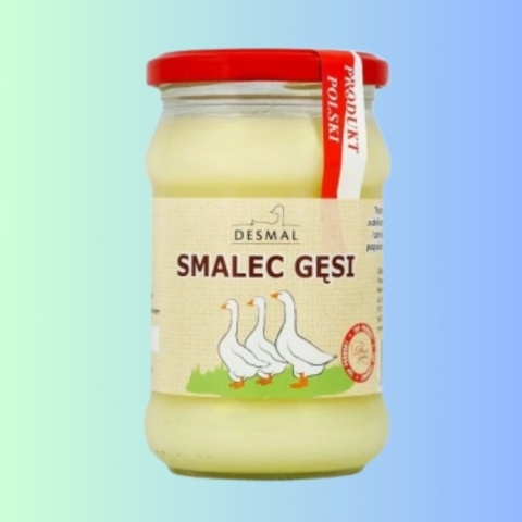 Desmal smalec gęsi 300 g naturalny tłuszcz gęsi do smażenia i smarowania