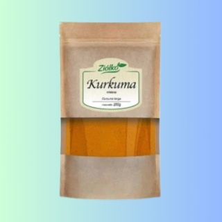 Ziółko Kurkuma mielona 250 g przyprawa naturalna Curcuma longa