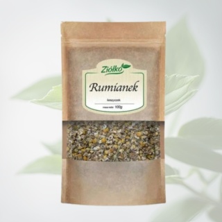 Ziółko Rumianek koszyczek 100 g Matricaria chamomilla zioło do zaparzania