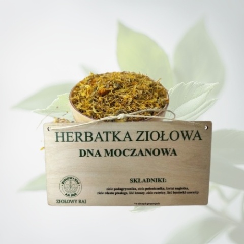Ziołowy Raj Herbatka Ziołowa Dna Moczanowa 150 g mieszanka ziołowa