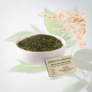 Ziołowy Raj Herbatka Ziołowa Helicobacter Pylori 150 g mieszanka ziołowa