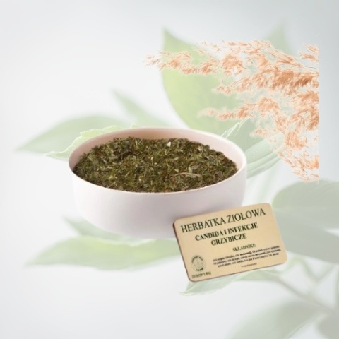 Ziołowy Raj Herbatka ziołowa Candida i infekcje grzybicze 150 g mieszanka ziołowa
