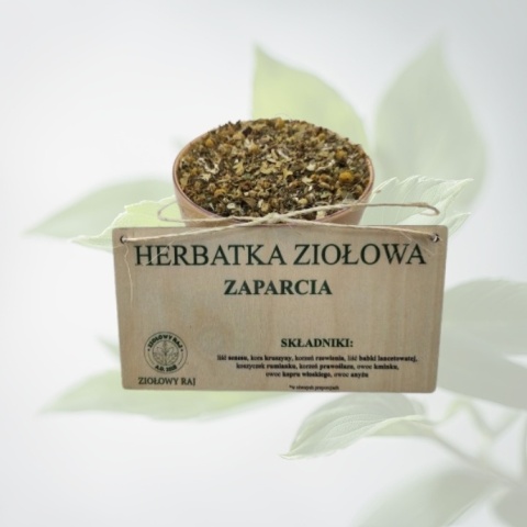 Ziołowy Raj Herbatka Ziołowa Zaparcia 150 g mieszanka ziołowa