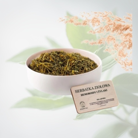 Ziołowy Raj Herbatka Ziołowa Hemoroidy i Żylaki 150 g mieszanka ziołowa