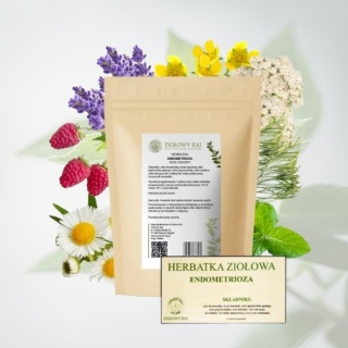 Ziołowy Raj Herbatka Ziołowa Endometrioza 150 g mieszanka ziołowa