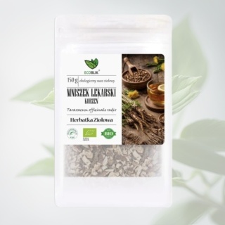 Ecoblik Mniszek lekarski korzeń EKO 150 g surowiec zielarski Taraxacum officinale