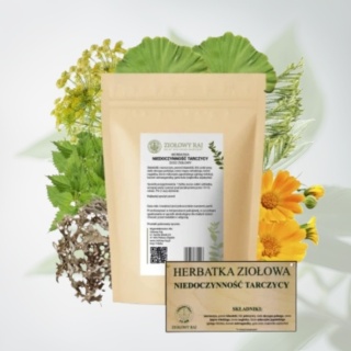 Ziołowy Raj Herbatka ziołowa Niedoczynność Tarczycy 150 g mieszanka ziołowa