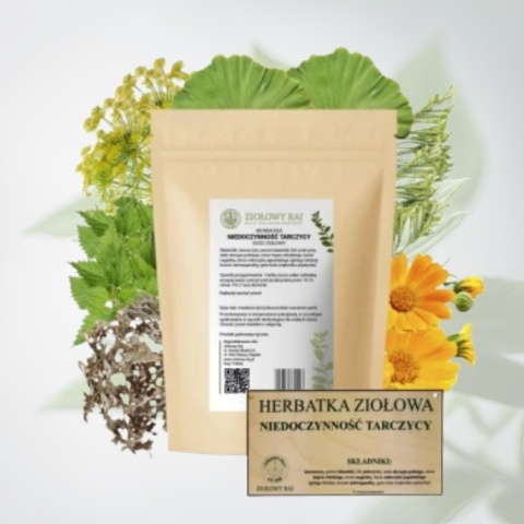 Ziołowy Raj Herbatka ziołowa Niedoczynność Tarczycy 150 g mieszanka ziołowa