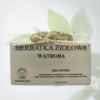 Ziołowy Raj Herbatka Ziołowa Wątroba 150 g mieszanka ziołowa