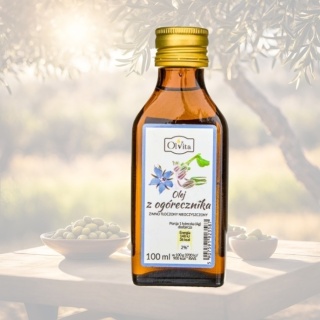 Ol’Vita Olej z ogórecznika 100 ml tłoczony na zimno