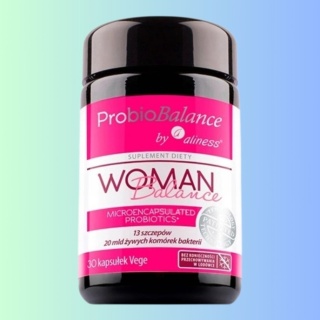 Aliness ProbioBALANCE WOMAN Balance 20 mld 30 kapsułek probiotyk dla kobiet