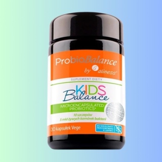 Aliness ProbioBALANCE KIDS Balance 5 mld 30 kapsułek probiotyk dla dzieci