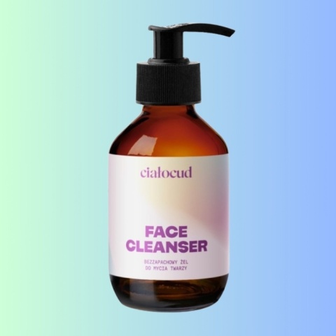 Żel do mycia twarzy bezzapachowy do codziennego oczyszczania FLAGOLIE FACE CLEANSER CIAŁOCUD 150 ml